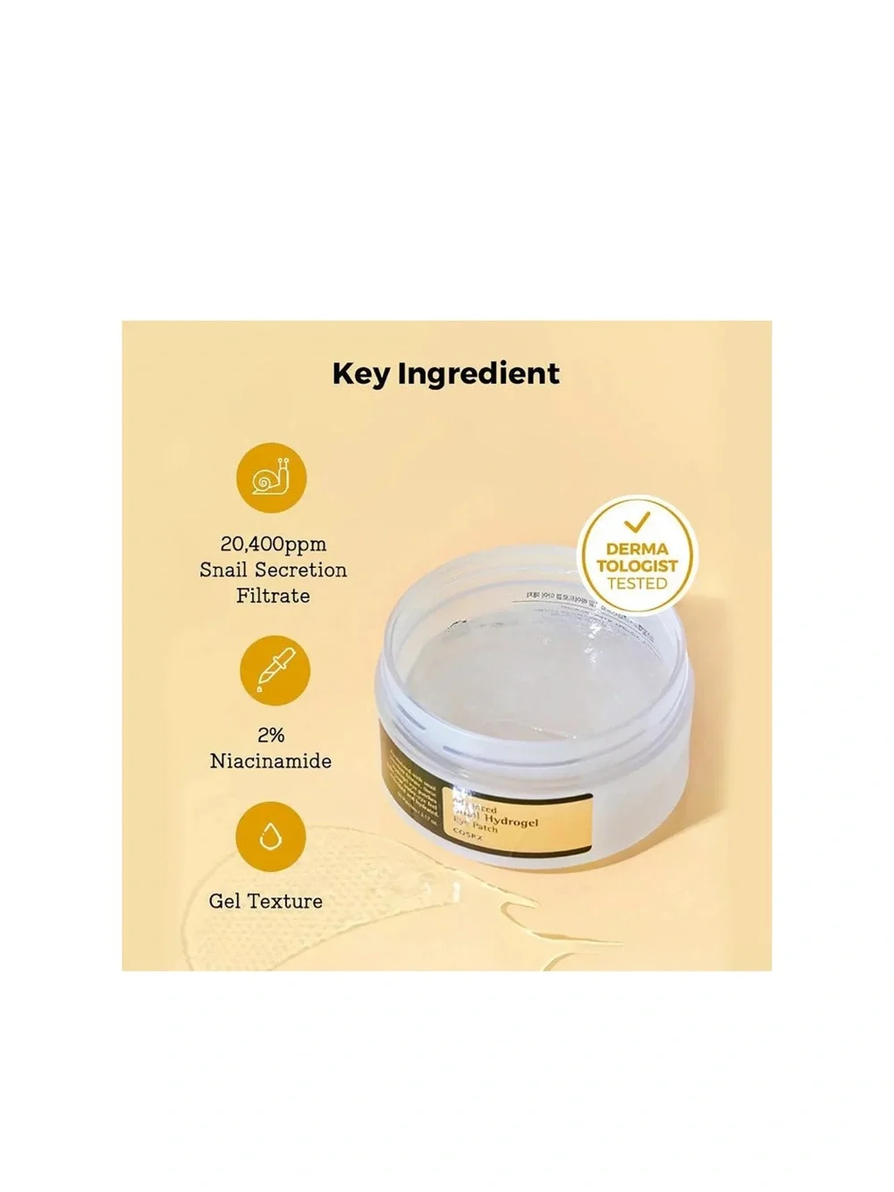 COSRX Advanced Snail Hydrogel Eye Patch